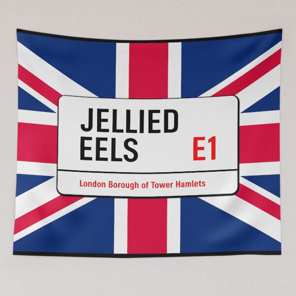 Item preview, Classic London Jellied Eels Road Sign V1d designed and sold by RetrospectUK.