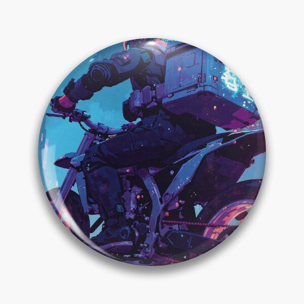 Item preview, Neon speedrunner cybernetic pursuit designed and sold by MadeByHaresShop.