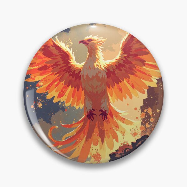 Item preview, Phoenix ascension radiant ember sky designed and sold by MadeByHaresShop.