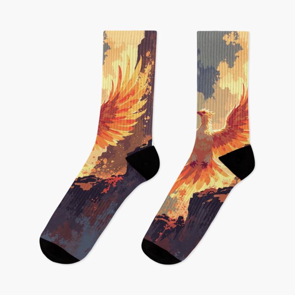 Item preview, Phoenix ascension radiant ember sky designed and sold by MadeByHaresShop.