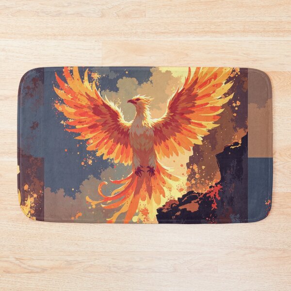 Item preview, Phoenix ascension radiant ember sky designed and sold by MadeByHaresShop.