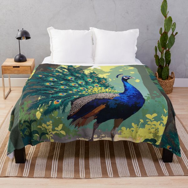 Item preview, Dazzle of nature peacock spectacular designed and sold by MadeByHaresShop.
