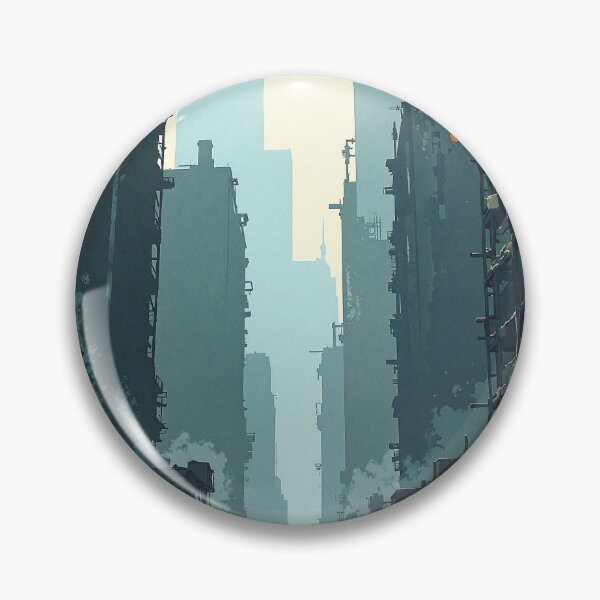 Item preview, Ruins rising a flooded metropolis designed and sold by MadeByHaresShop.