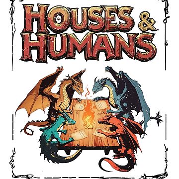 Artwork thumbnail, Houses and Humans D&D, Dungeons and Dragons by kbritoart