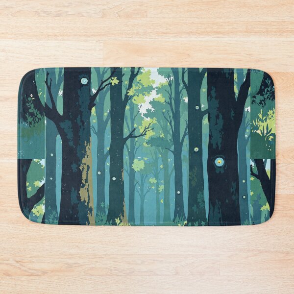Item preview, Whispers amidst watchful trees glass forest the artwork designed and sold by MadeByHaresShop.