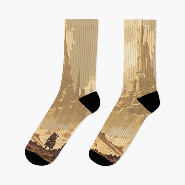 Item preview, Sand echoes ruins of utopia designed and sold by MadeByHaresShop.