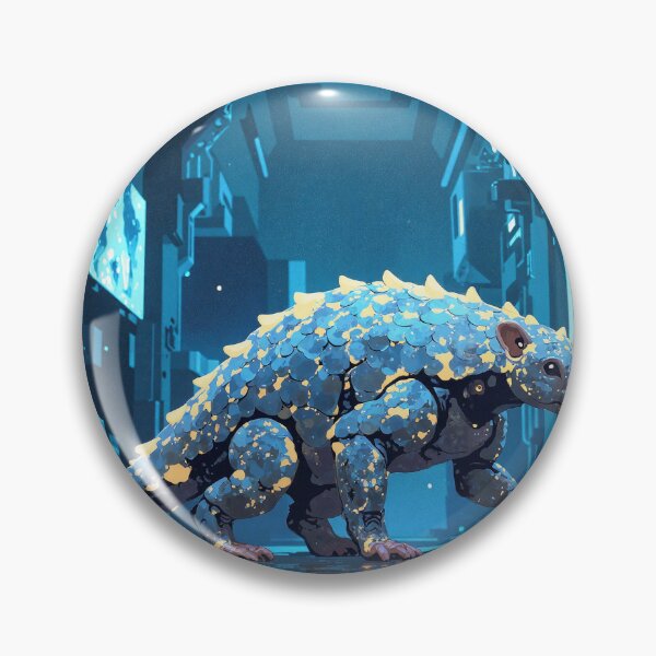 Item preview, Neopangolin symbiosis nature meets technology designed and sold by MadeByHaresShop.
