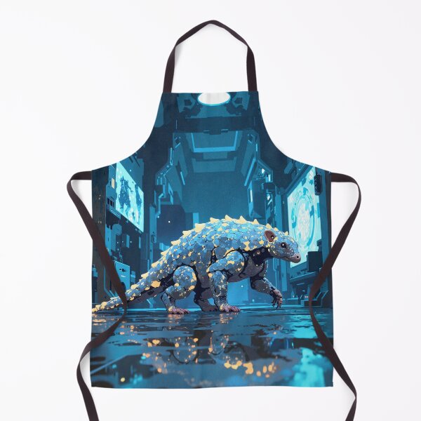 Item preview, Neopangolin symbiosis nature meets technology designed and sold by MadeByHaresShop.