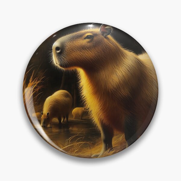 Item preview, Capybara Art #76 | Capybara Lovers designed and sold by ksgraphics222.