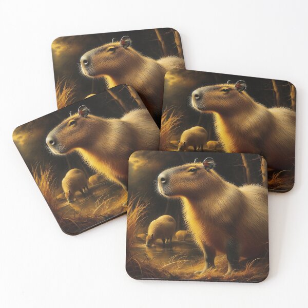 Item preview, Capybara Art #76 | Capybara Lovers designed and sold by ksgraphics222.