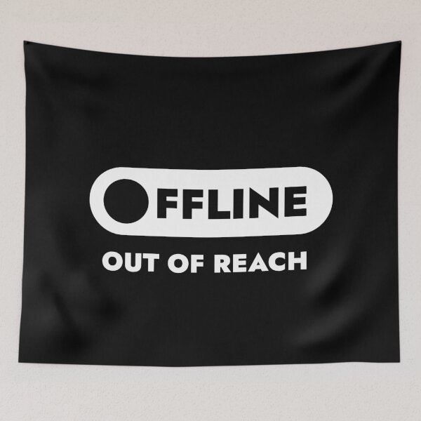 Item preview, OFFLINE - OUT OF REACH, Unique designed and sold by villacreativa.