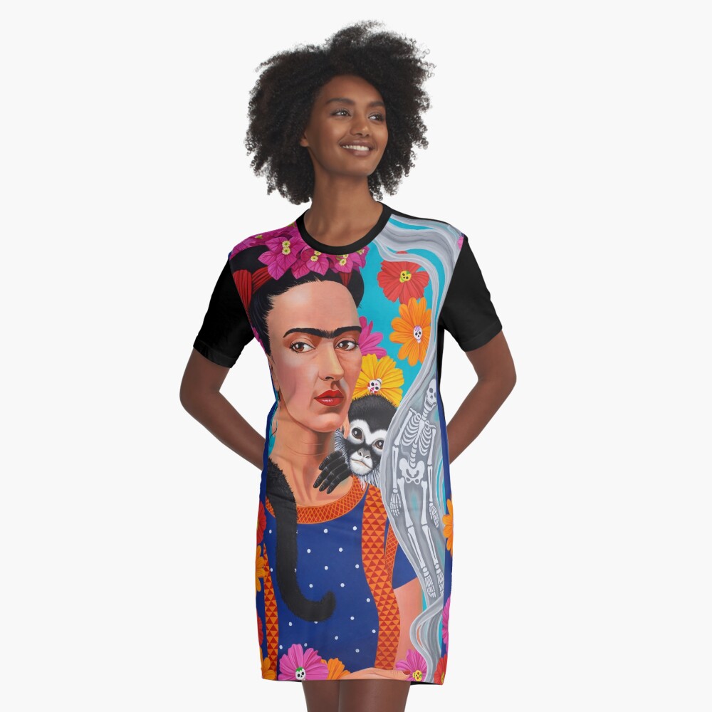 Item preview, Graphic T-Shirt Dress designed and sold by CaryadArtwork.