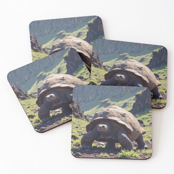 Item preview, Resilient wanderer the giant tortoises journey through time designed and sold by MadeByHaresShop.
