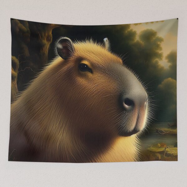 Item preview, Capybara Art #77 | Capybara Lovers designed and sold by ksgraphics222.