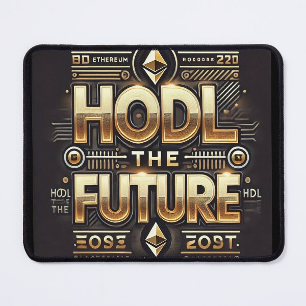 Item preview, Ethereum HODL the Future – Cryptocurrency Art designed and sold by PawtopiaDesigns.