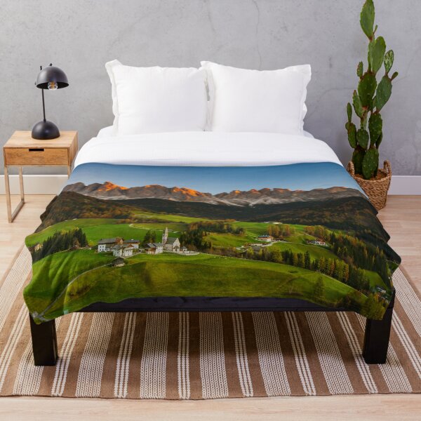 Item preview, Saint Maddalena/Saint Magdalena Val di Funes sunset  designed and sold by Patrik Lovrin.