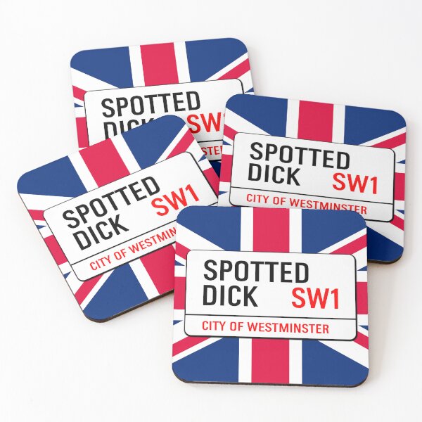 Item preview, Classic London Spotted Dick Road Sign V1d designed and sold by RetrospectUK.