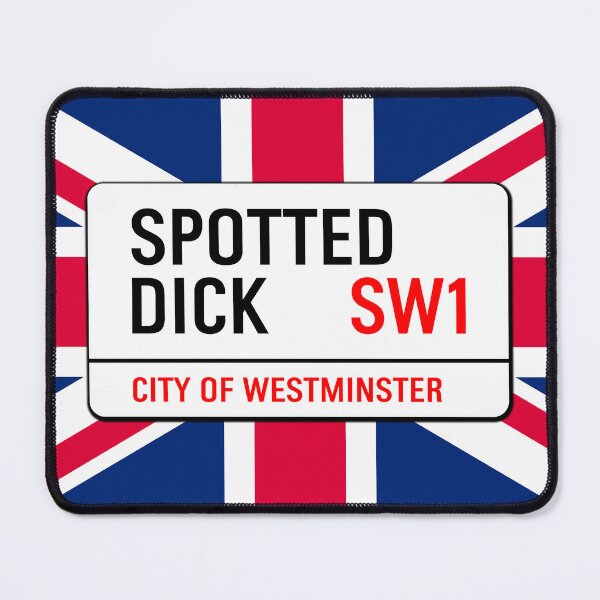 Item preview, Classic London Spotted Dick Road Sign V1d designed and sold by RetrospectUK.