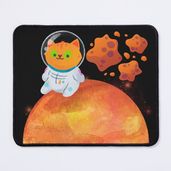 Item preview, Cosmic Space Cat Explorer on Mars designed and sold by hallwell.