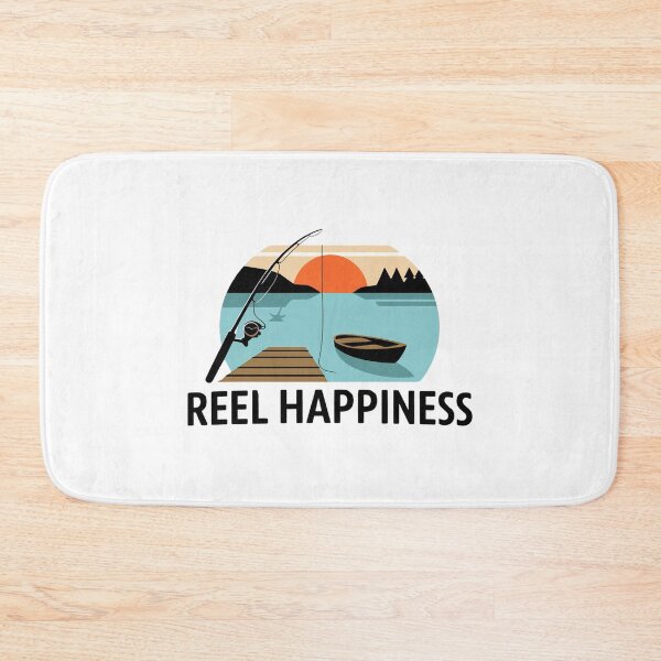 Item preview, Reel Happiness Fishing lover & angler designed and sold by BLZART.