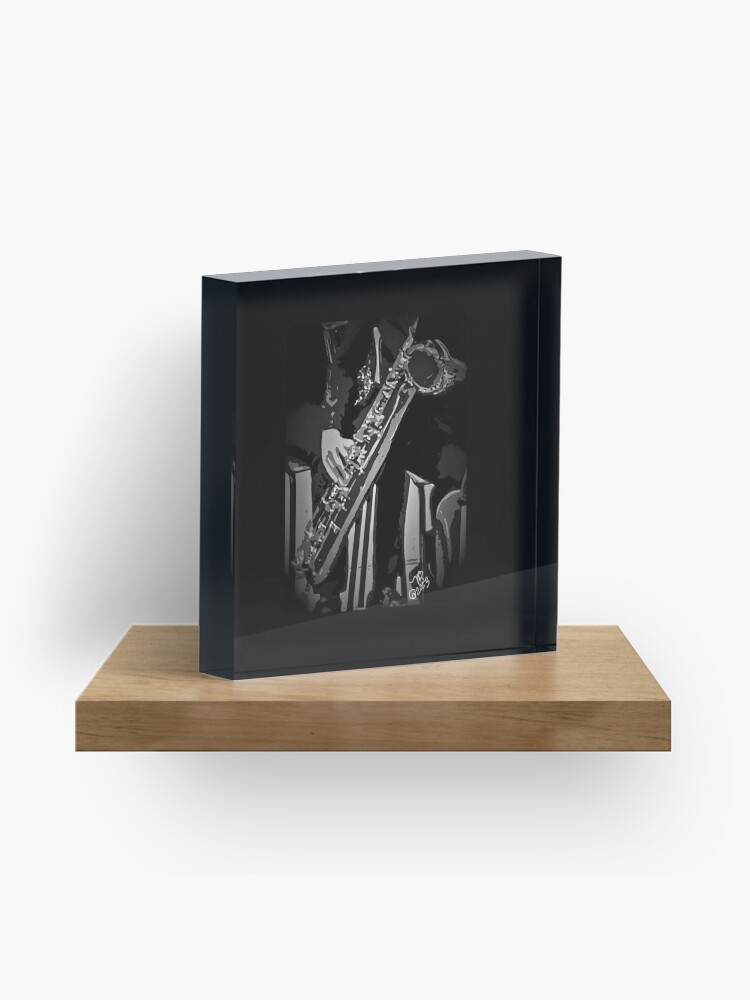Thumbnail 1 of 5, Acrylic Block, Baritone Dreams designed and sold by westwind16.