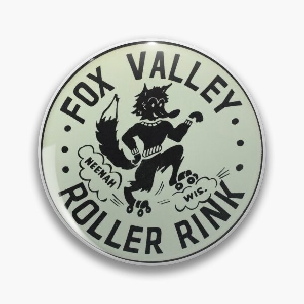 Item preview, Fox Valley Roller Rink Neenah Wisconsin Roller Skating Rink Sticker Decal Label designed and sold by tislord.