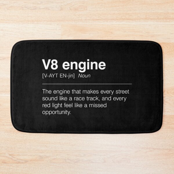 Item preview, Funny Definition of V8 Engine | The Engine That Makes Every Street Sound Like a Race Track, and Every Red Light Feel Like a Missed Opportunity designed and sold by ApexFibers.