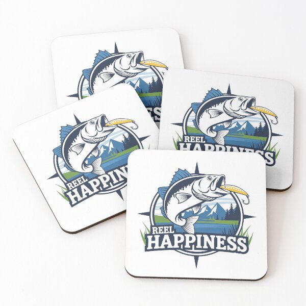 Item preview, Reel Happiness Fishing lover & angler designed and sold by BLZART.