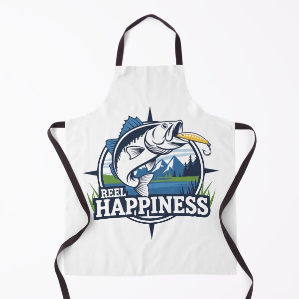Item preview, Reel Happiness Fishing lover & angler designed and sold by BLZART.