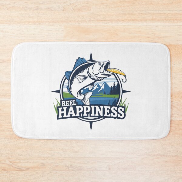 Item preview, Reel Happiness Fishing lover & angler designed and sold by BLZART.
