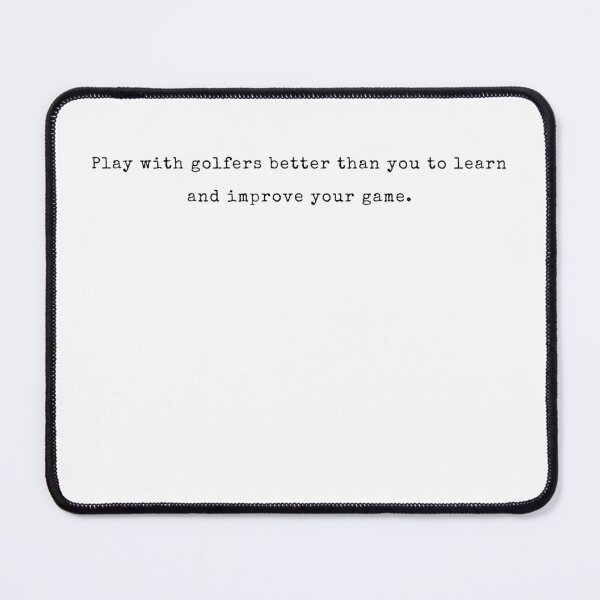 Item preview, Golf Quote Gift designed and sold by hottest-tees.
