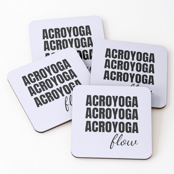 Item preview, AcroYoga Flow – Minimalist Yoga Art designed and sold by silent ocean.