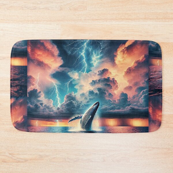 Item preview, Majestic Whale Breach designed and sold by Sadia  Jannat.