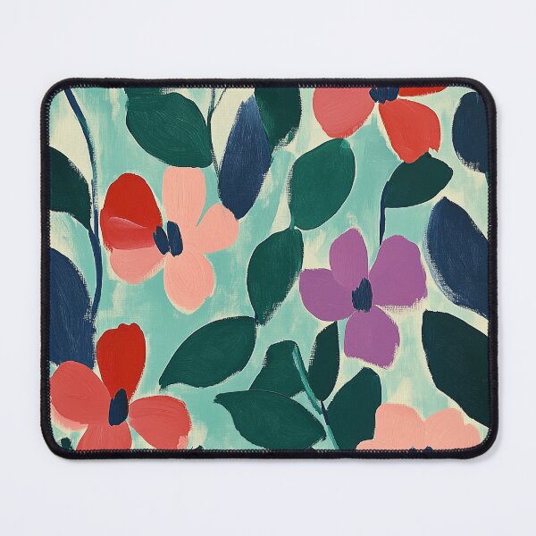 Item preview, Geraniums colorful floral pattern designed and sold by SUNED.