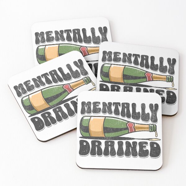 Item preview, mentally drained designed and sold by VariousGoodies.