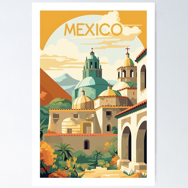 Item preview, MEXICO designed and sold by MarkedArtPrints.