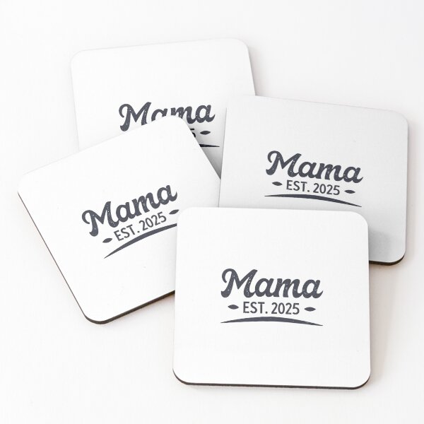 Item preview, Mama Est. 2025 | Minimalist and Stylish Design for New Moms designed and sold by Colorful-Garden.