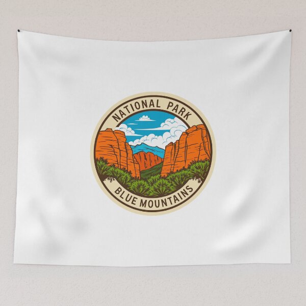 Item preview, Blue Mountains National Park Australia - Scenic Wilderness Adventure Design designed and sold by Timegraf.