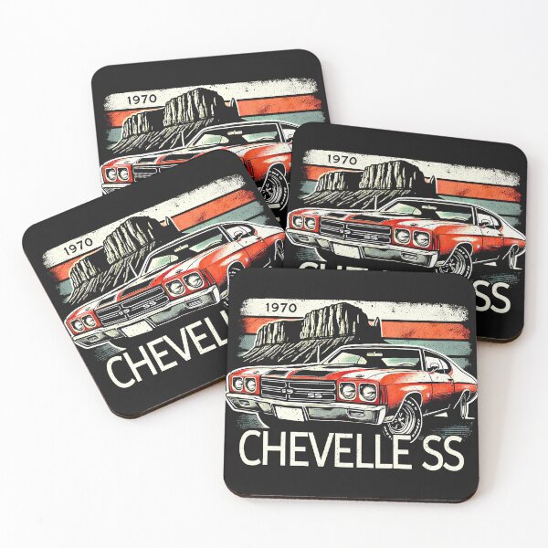 Item preview, 1970 Chevelle SS Muscle Car designed and sold by CreepyCornerArt.