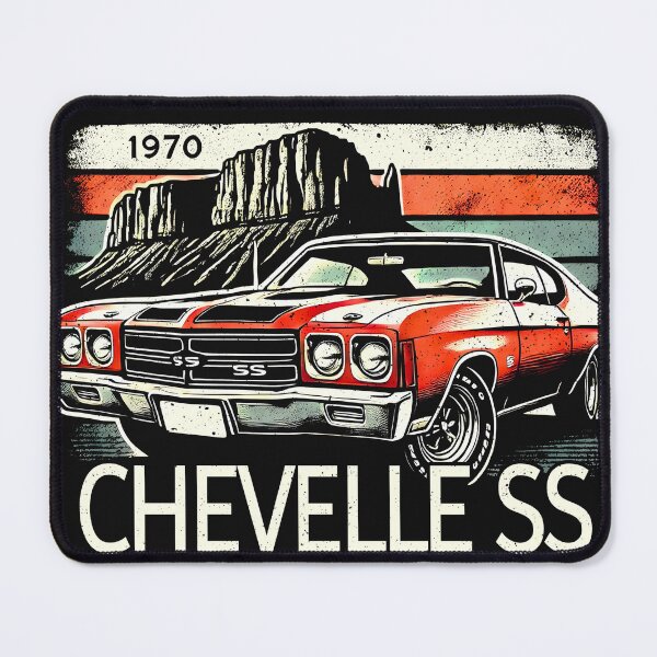 Item preview, 1970 Chevelle SS Muscle Car designed and sold by CreepyCornerArt.