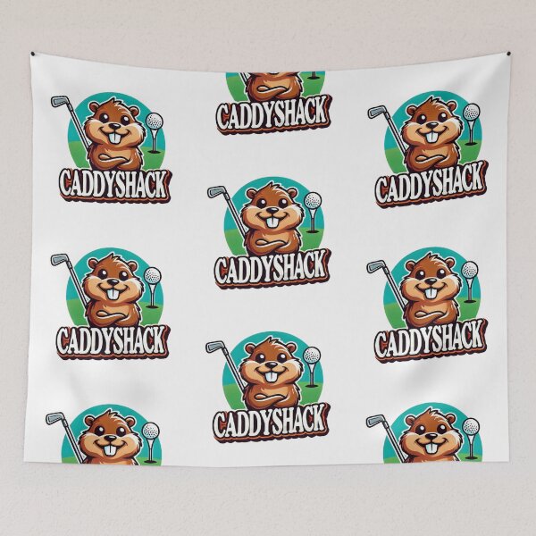 Item preview, Funny Caddyshack Gopher Golf Sticker – Perfect for Golf Fans! designed and sold by Psycho-Crazy.