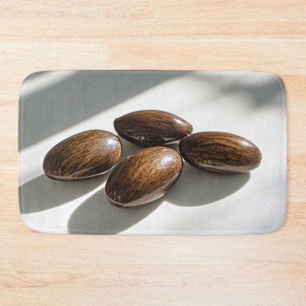 Item preview, Brown seeds with unique patterns designed and sold by anytka.