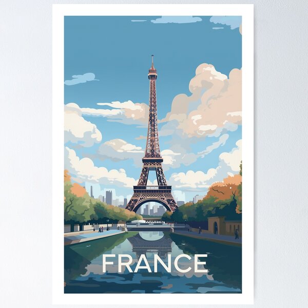 Item preview, FRANCE designed and sold by MarkedArtPrints.