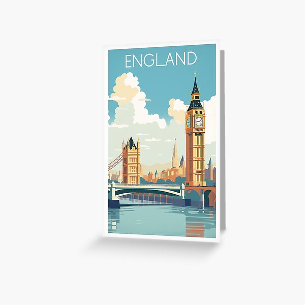 Item preview, ENGLAND designed and sold by MarkedArtPrints.