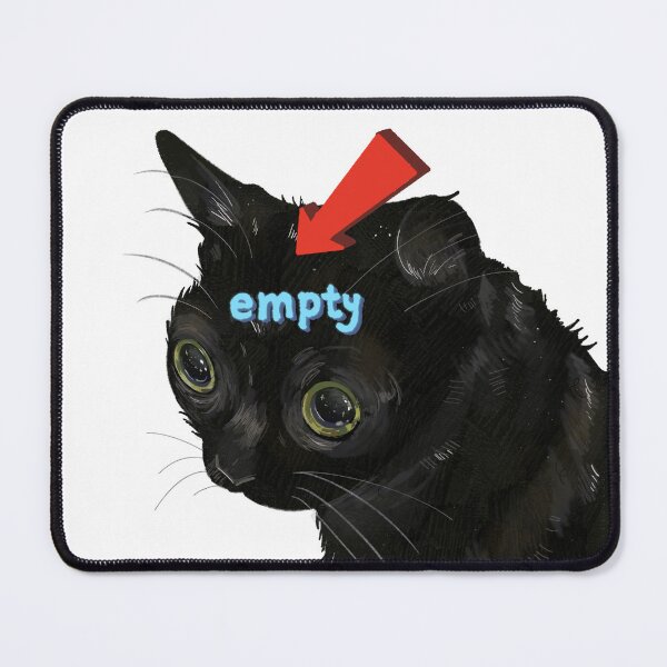 Item preview, Head empty no thoughts meme designed and sold by Asutip.