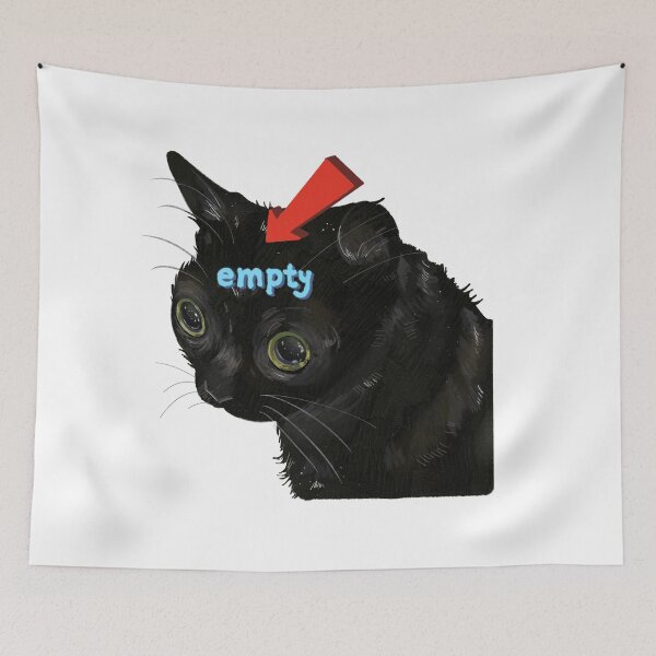 Item preview, Head empty no thoughts meme designed and sold by Asutip.