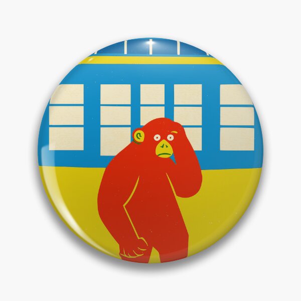 Item preview, Colourful Grassic Gibbon Monkey Design designed and sold by pablobroon.