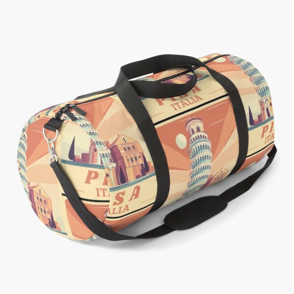 Item preview, Leaning Tower of Pisa Italy Retro Travel Art designed and sold by MaateoDesign.