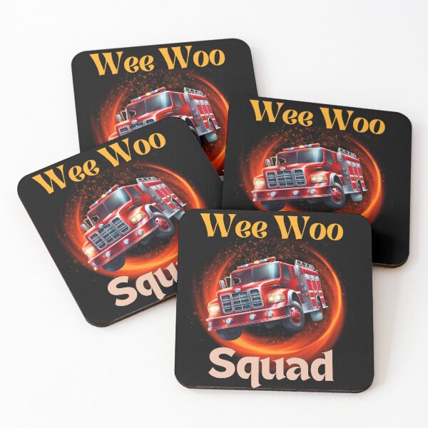 Item preview, Wee Woo Squad gift for Firefighters designed and sold by Bawek85Designs.