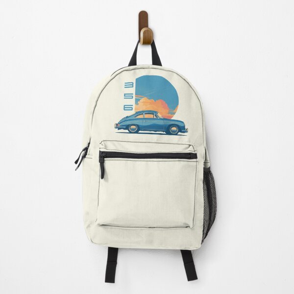 Item preview, Blue Porsche 356 Sunset illustration designed and sold by blackdogshop.
